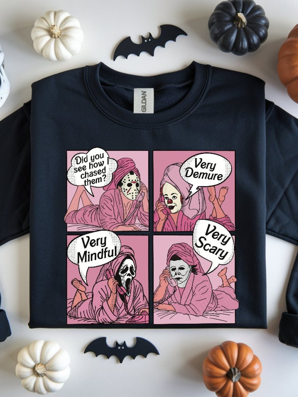 Very Demure Horror Movie Sweatshirt